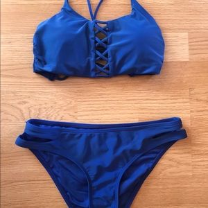Express Bikini / Size: S / Cobalt Blue